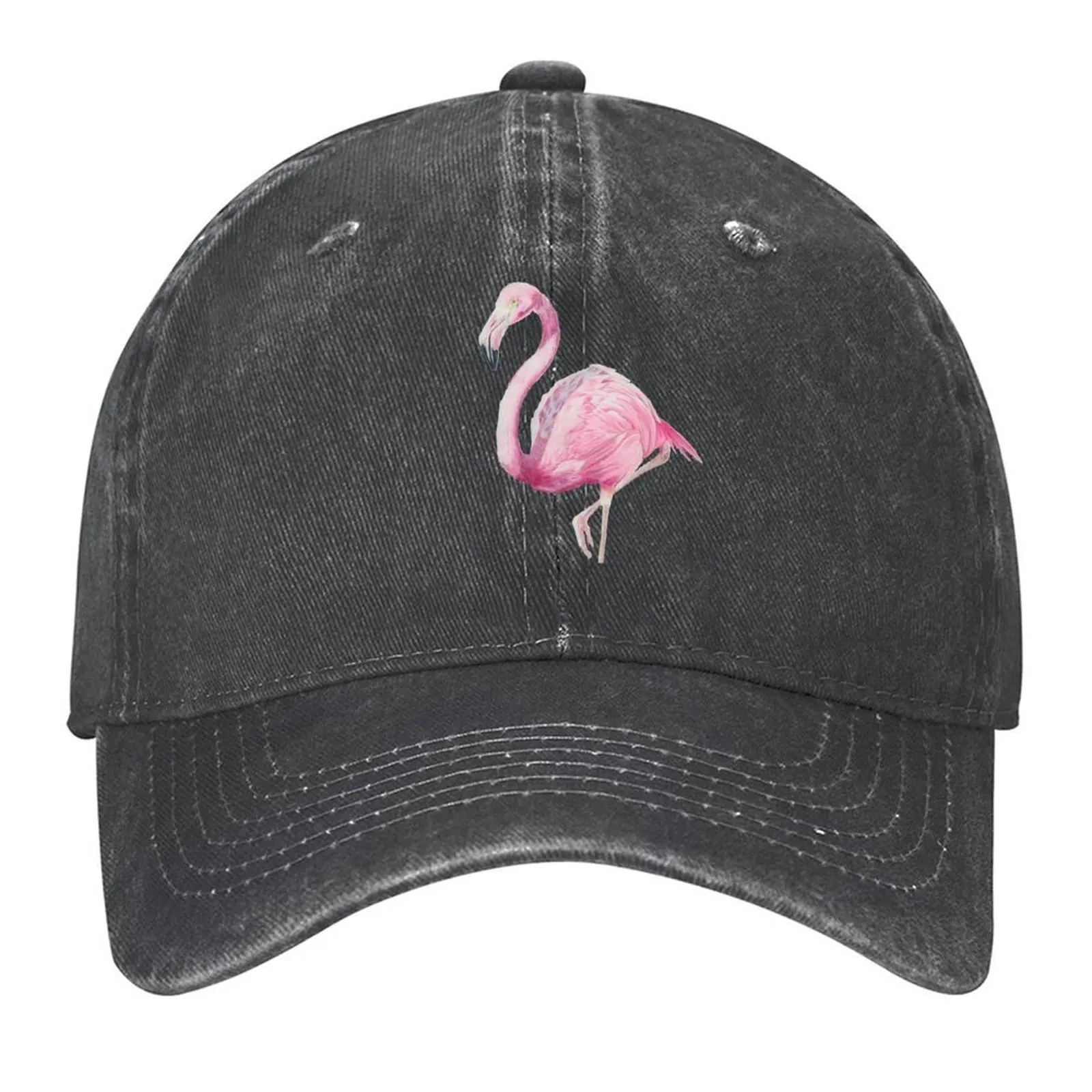

Flamingo Baseball Cap Golf Wear custom Hat Sun Cap hats for men Golf Women Men's
