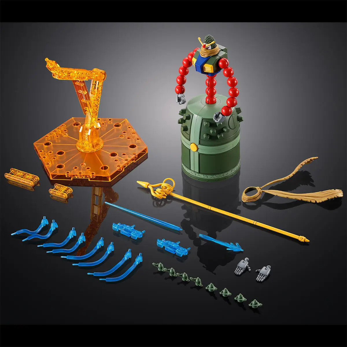 بانداي BP طبعة محدودة موبايل فايتر G Gundam HG 1/144GF13-044NNP ماندور جاندام أرقام أنيمي نموذج لعبة محاصر أصلية هدية #5