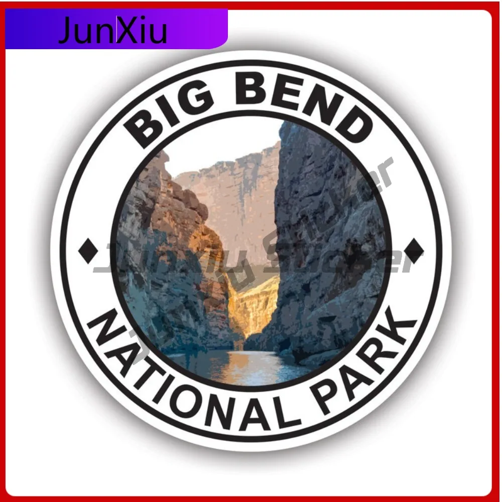 

Big Bend National Fade Resistant Weather Resistant Cartoon For Truck Car Window Bumper Easy To Remove Removable Decoration