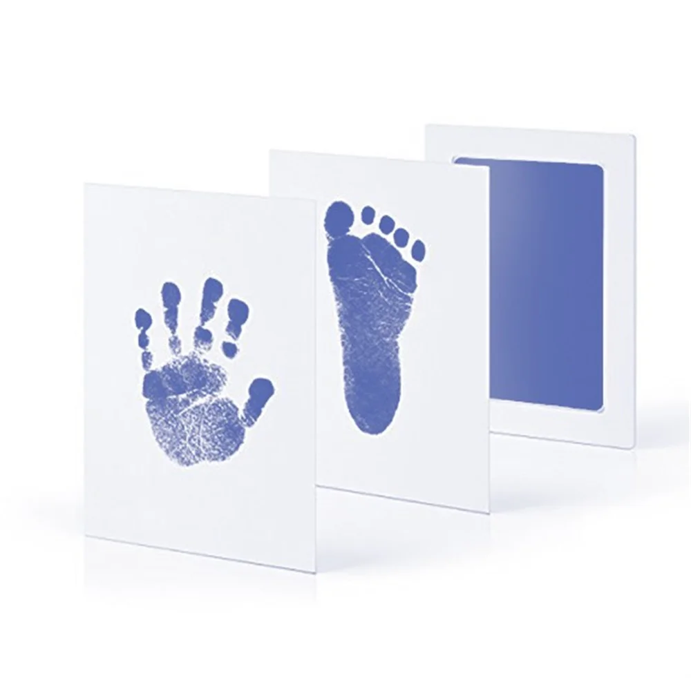 Pet Handprint Footprint Kit No Touch Cat Dog Paw Print Newborn Birth Souvenir Ink Pad New Born Gift