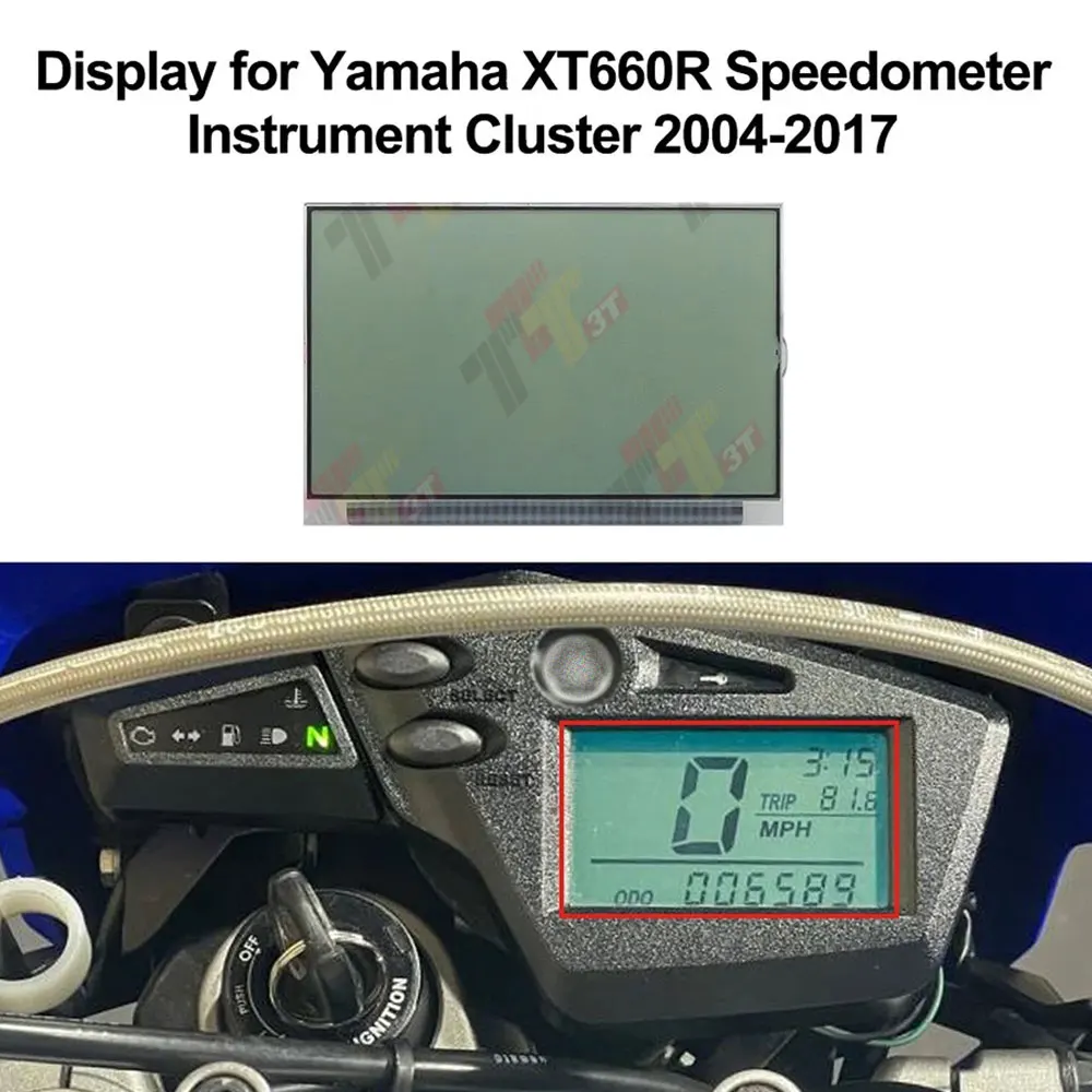 Instrument Cluster Display for Yamaha XT660X XT660R Speedometer