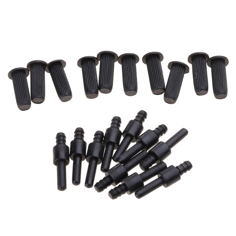1 Set Speaker Grill Pegs & Socket AUX Buckles Fastener Plastic Screws Part for Speaker Accessories