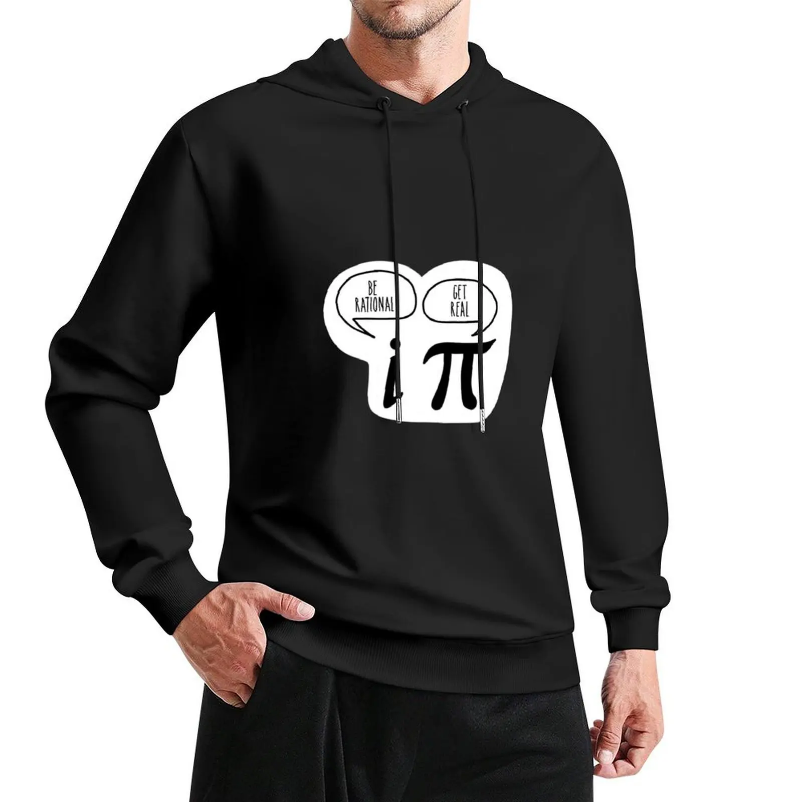 

Be rational, get real Pullover Hoodie fashion men autumn jacket men men's clothing tracksuit