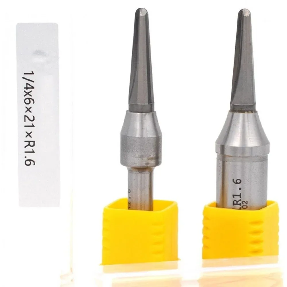 Metal Woodworking Milling Cutter High-Precision Silver TCT Grooving Cutter Arc-shaped Slotter V-Shaped Tool