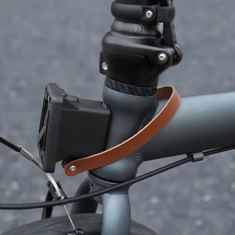 

Кожаный ремень для складного велосипеда, быстросъемный ремень с ручкой, подходящий для Brompton