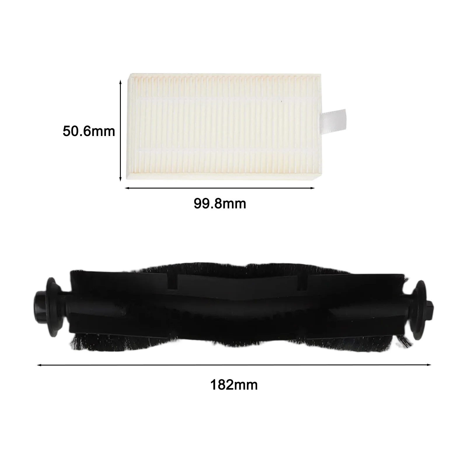 Запчасти для робота-пылесоса BObsweep Dustin, основная/боковая щетка + фильтр + сменный комплект для пылесборника, аксессуары