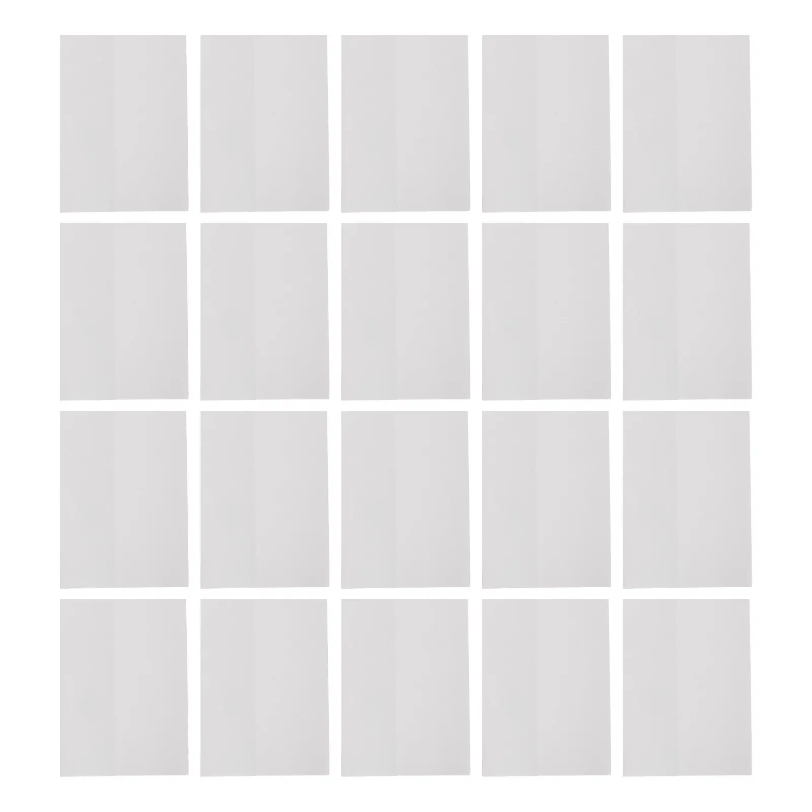 

100Pcs Puzzle Backing Sheets Peel Stick Glossy Self-Adhesive Puzzle Saver Sheets for Jigsaw Preservation Display Protector