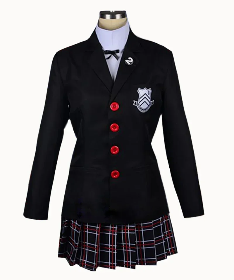 Vestido de Halloween Persona 5 Makoto Nijima Cosplay Trajes Mulheres Uniforme Escolar Para Mulheres Meninas Traje