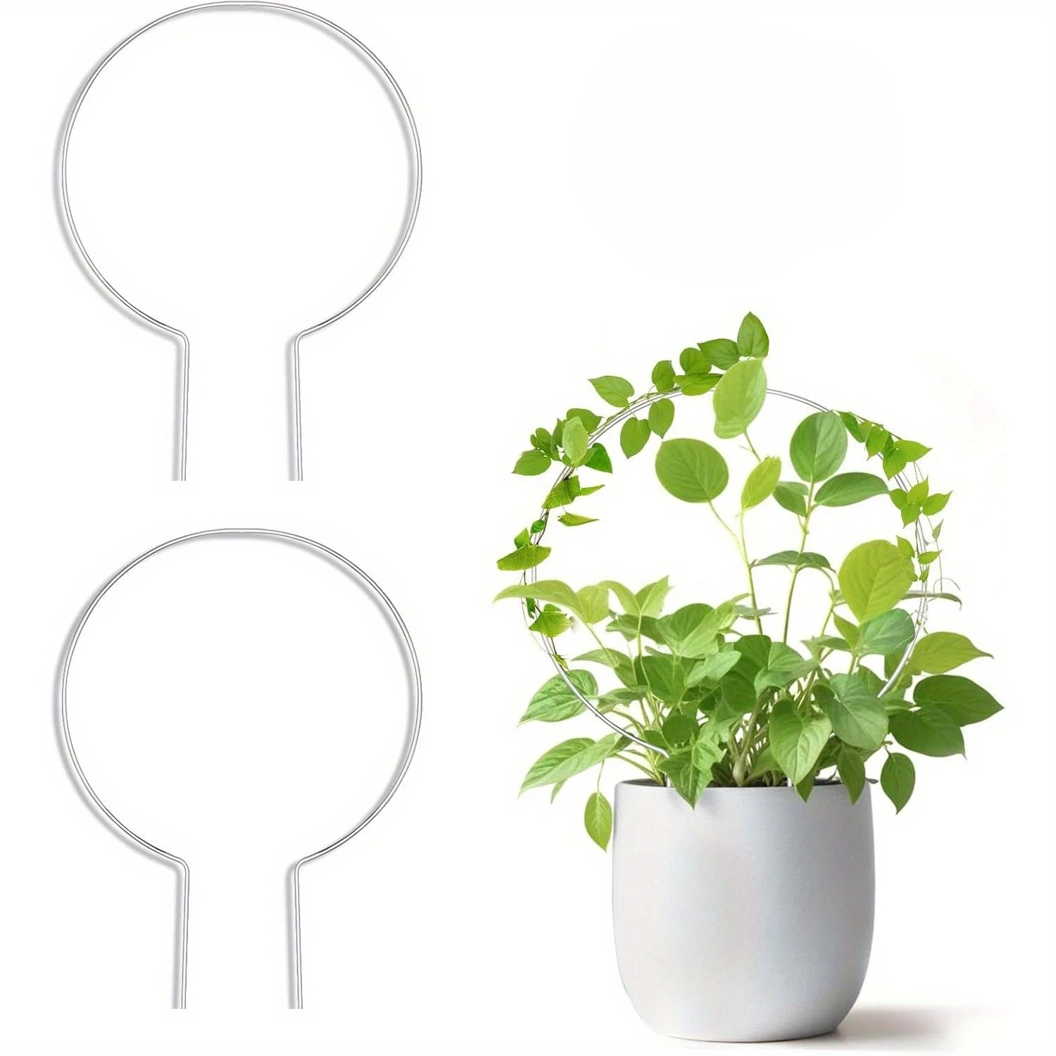 

2/4/6pcs Mini Flower Pot Stand, Pp Material, Plant Support Stand, Indoor And Outdoor Climbing Plant Support, Garden Enthusiasts