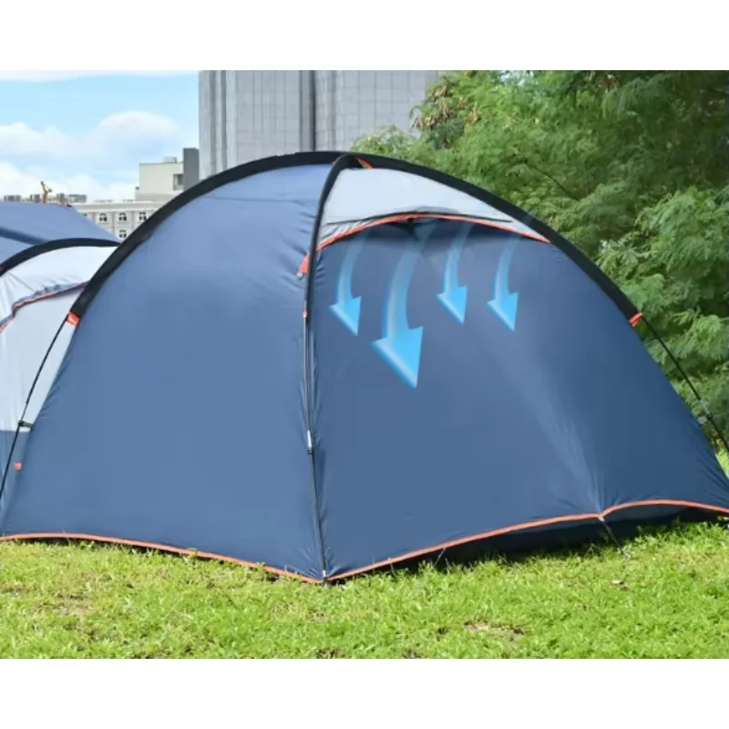 STLF مواد عالية الجودة، نوافذ شبكية قابلة للتنفس، خيام المشي لمسافات طويلة، الأنفاق، التخييم في الهواء الطلق والداخلية وخيام السفر #6