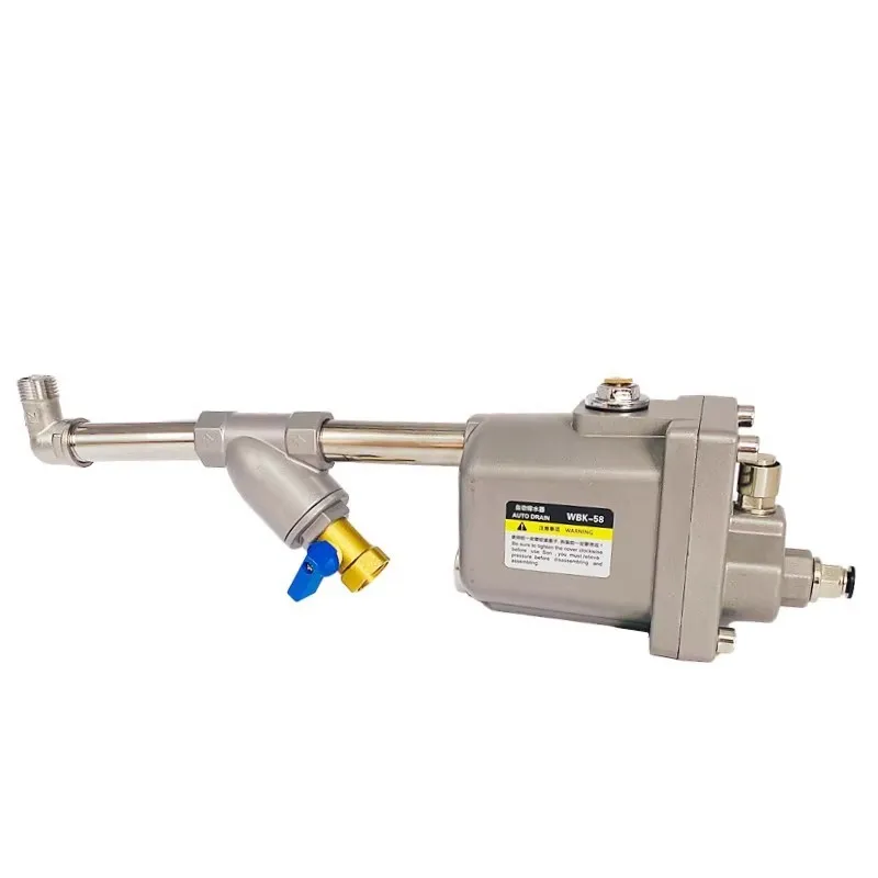 Wbk-58 Air Storage Tank Air Compressor Automatic Drainer Wbk-58 Air Pump Drain Valve Zero Loss Rapid Automatic Drainage 680KG/H