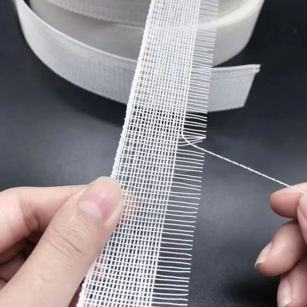 Diy Sewing 1M 3.5cm Width Horsetail Lining Reusable Chiffon Fishbone Hem Facing Hemming Petticoat Edge Skirts