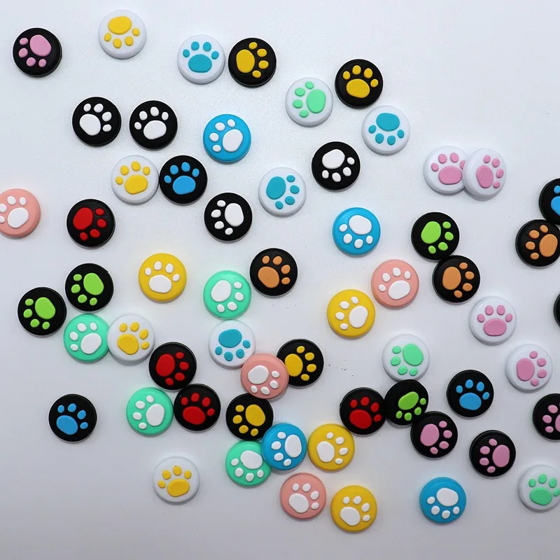 4pcs Silicone Grip Caps for Switch Lite Oled Consold Protective Case for NS Lite Oled Gamepad Joystick Controller Accessories