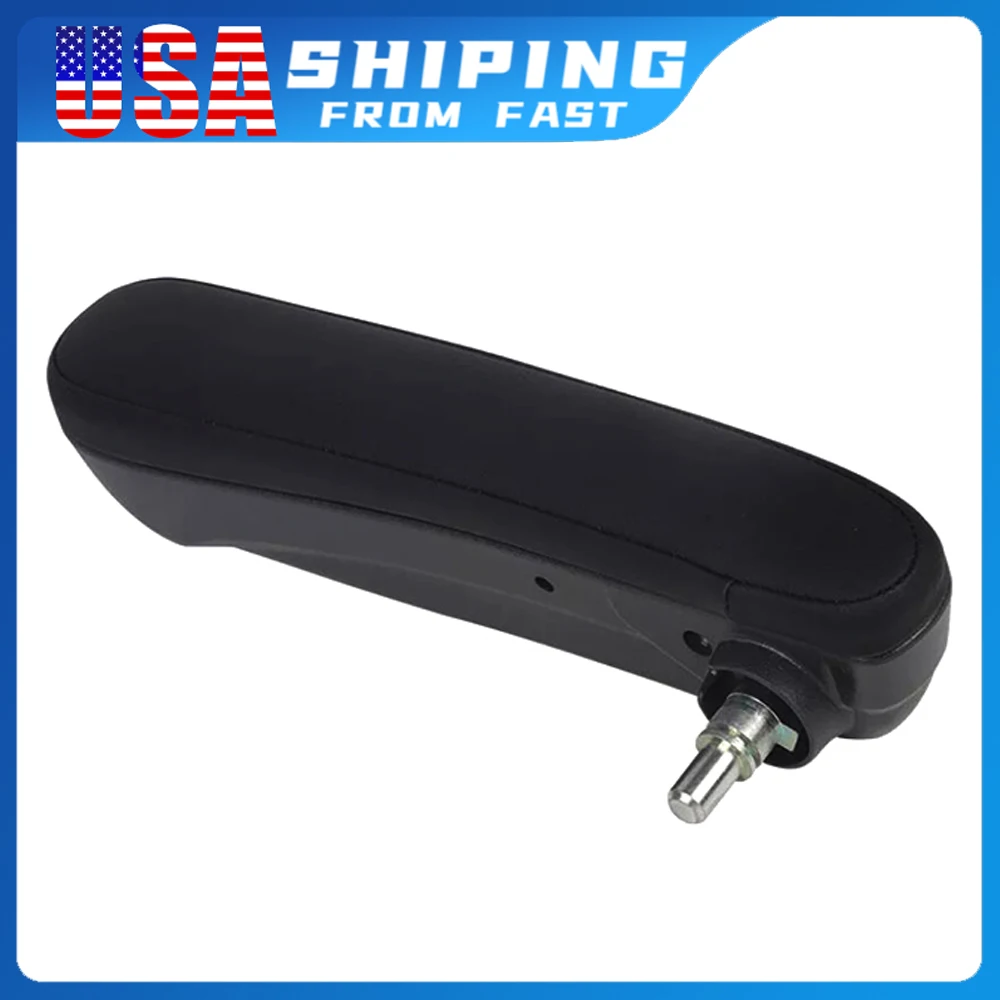 Reposabrazos de asiento de cuero PU interior delantero izquierdo de alta calidad para Fiat 500 Abarth 2016 2017 2018 2019 6BV31KRLAA 6BV48KRLAA