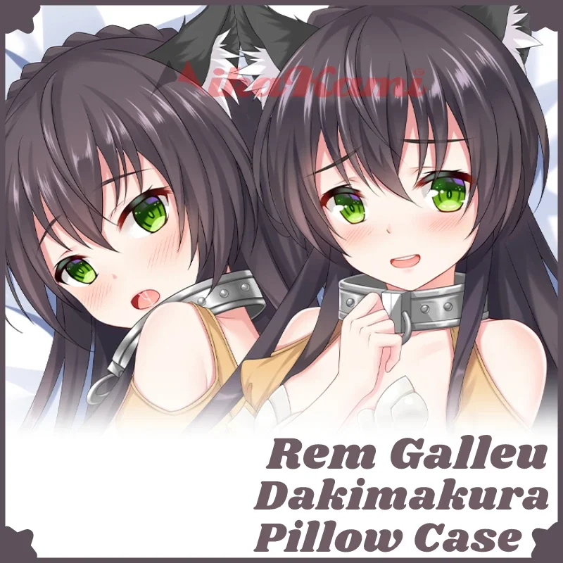 

Rem Galleu Dakimakura How Not To Summon A Demon Lord Pillow Case Pillowcase Fullbody Hugging Otaku Cushion Cover Bedding Home