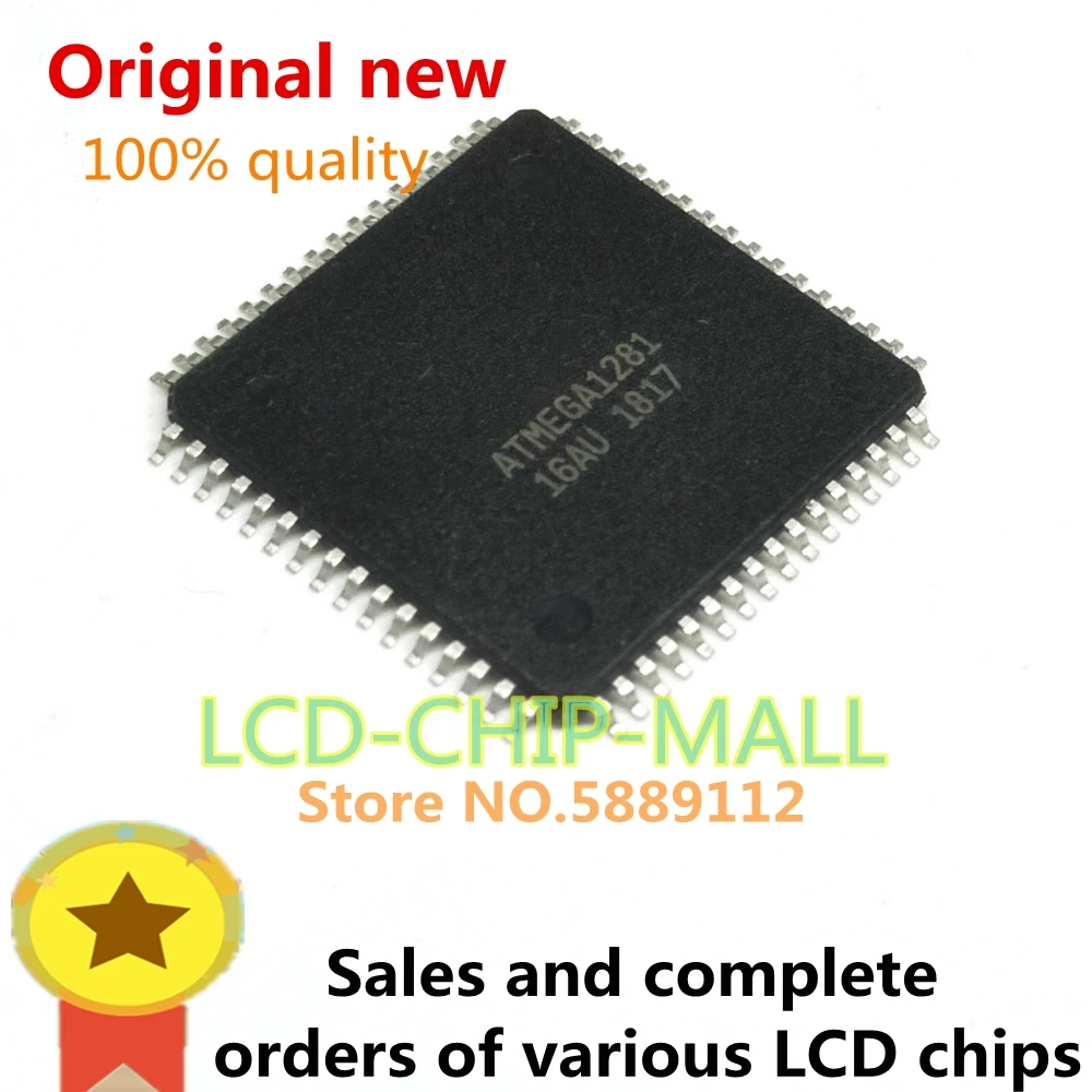 

1PCS ATMEGA1281-16AU ATMEGA1281 QFP64 in stock 100%good