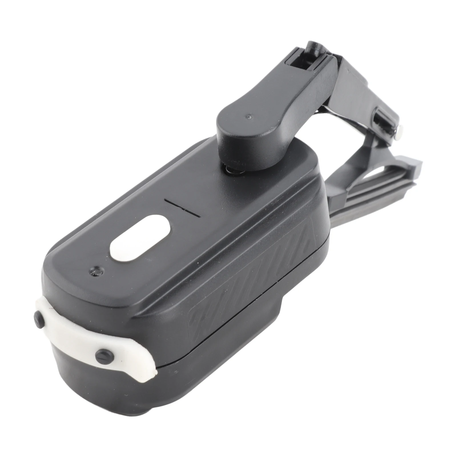 Limpador de para capacete de motocicleta ABS de alta resistência recarregável 2 velocidades ajustável limpador de para-brisa universal