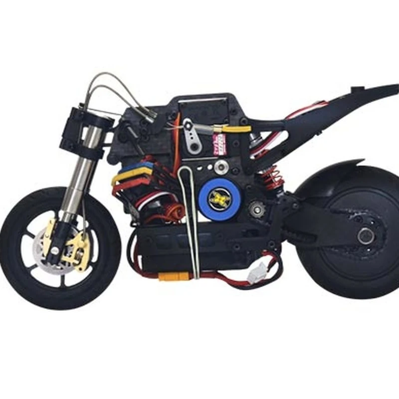 X-Rider 1/10 Bilancia di Controllo Remoto GP Moto CX3-EVO Brushless Giroscopio Ad Alta Velocità Violento Modello Giocattolo RC Moto