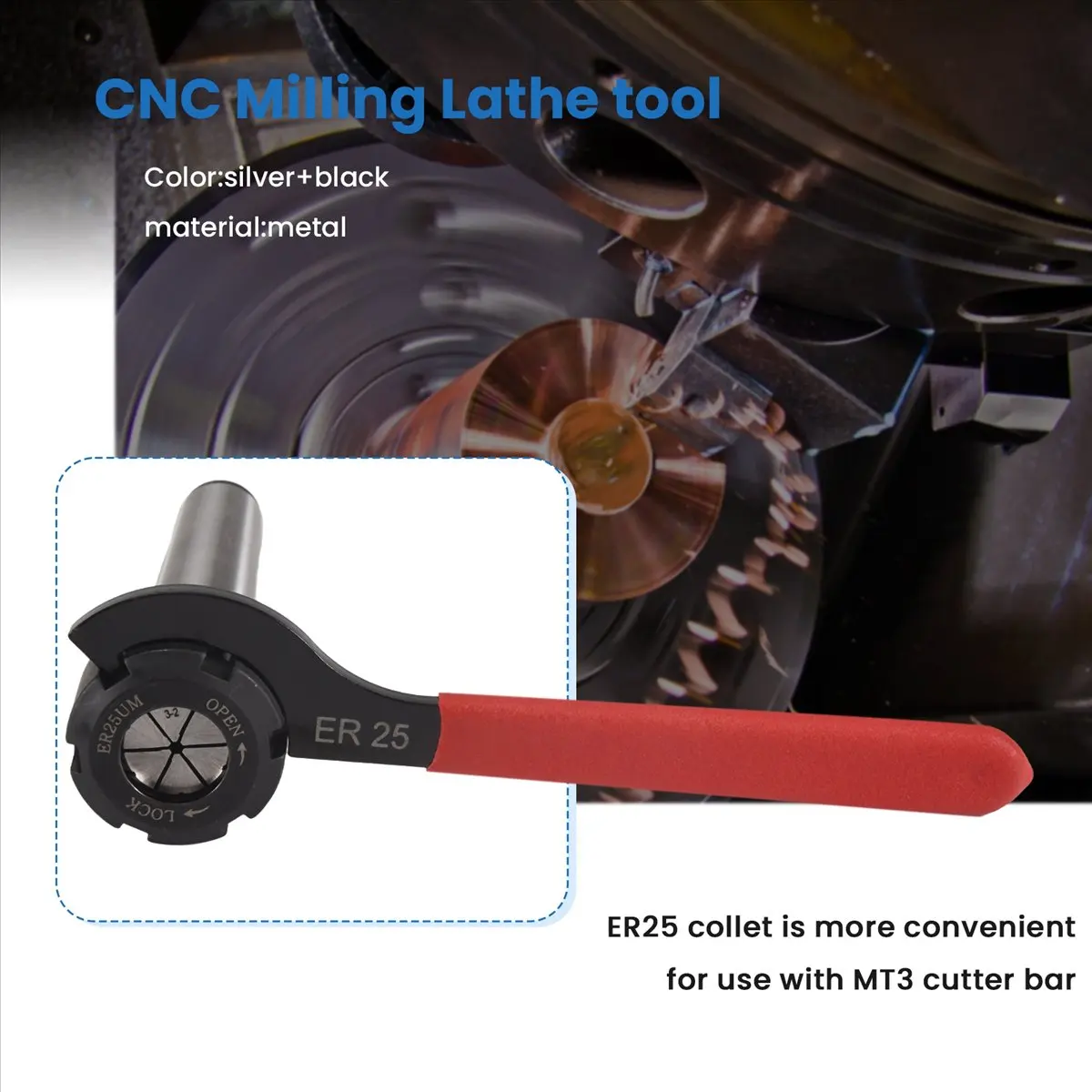 [gran-oferta]-9-piezas-de-pinzas-elasticas-er25-1-pieza-de-portaherramientas-conico-morse-mt3-er25-para-fresadora-cnc-y-torno
