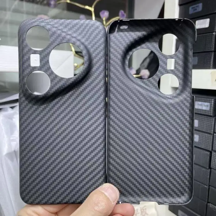 

Чехол из настоящего углеродного волокна для Huawei Pura 80, ультралегкий чехол из арамидного волокна для Huawei Pura 80 Ultra Carbon Case Capa