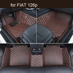 Car Floor Mats for  FIAT 126p  1977-1992  Accessories Customized Auto Carpets