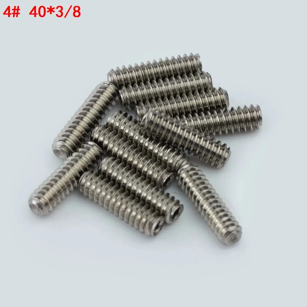 Guitar saddle hexagonal socket screw 4#40*3/8, 4#40*5/16 electric guitar accessories