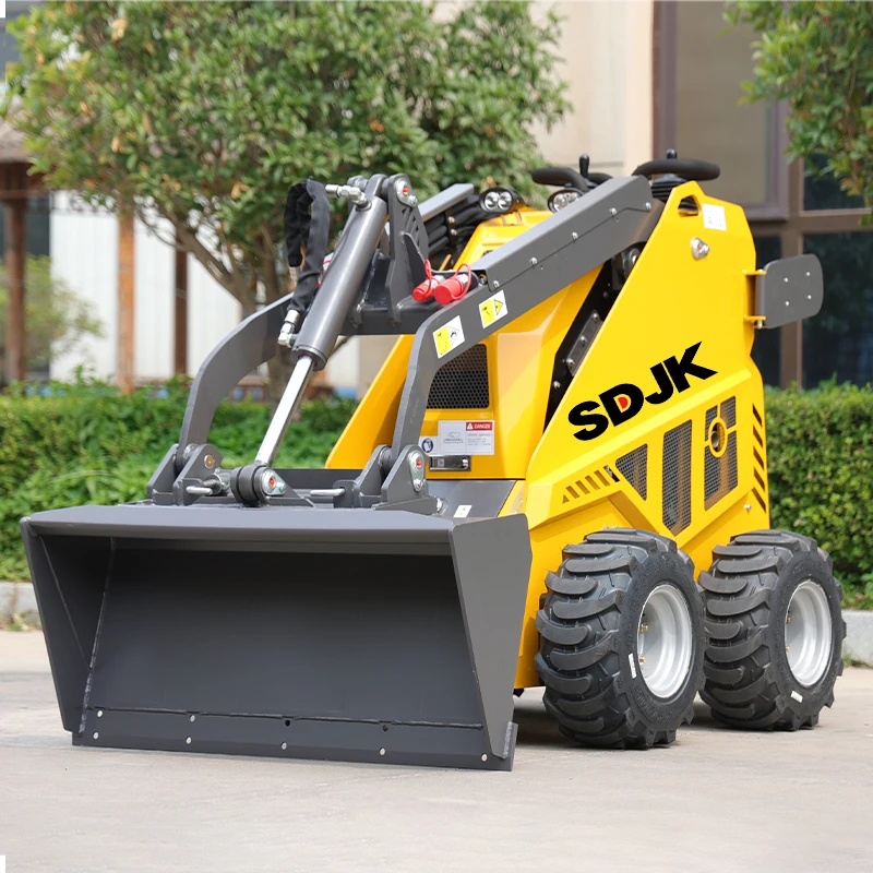 Diesel powered slip loader wheel structure small slip loader engineering machinery supports breaker hammer auxiliary customized
