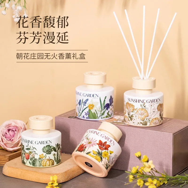 

The Indoor Fragrance of The Rattan Aromatherapy Set Store, Rattan Flameless Aromatherapy Essential Oil Reed Diffuser Oil