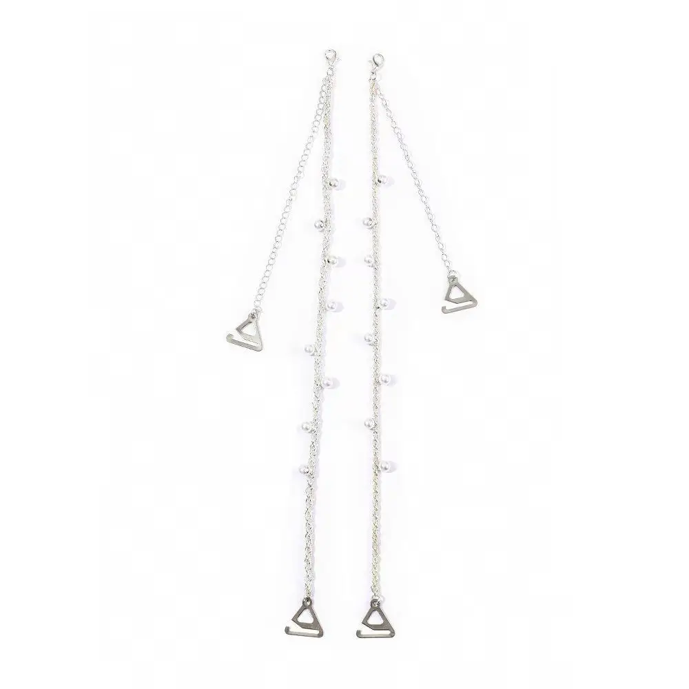 

Нескользящий жемчужный бюстгальтер на бретелях, сексуальное съемное нижнее белье с открытыми плечами, декоративный регулируемый бюстгальтер, плечевые ремни, бюстгальтер