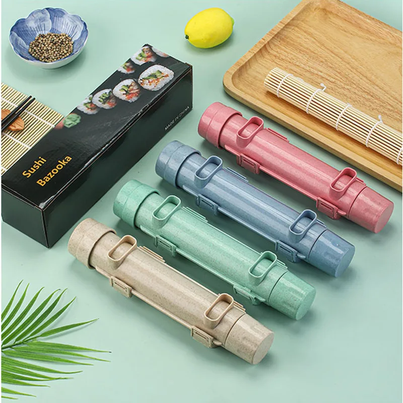 

Hot Sale Sushi Machine DIY Kitchen Gadget Sushi Rice Ball Making Mold Bazooka