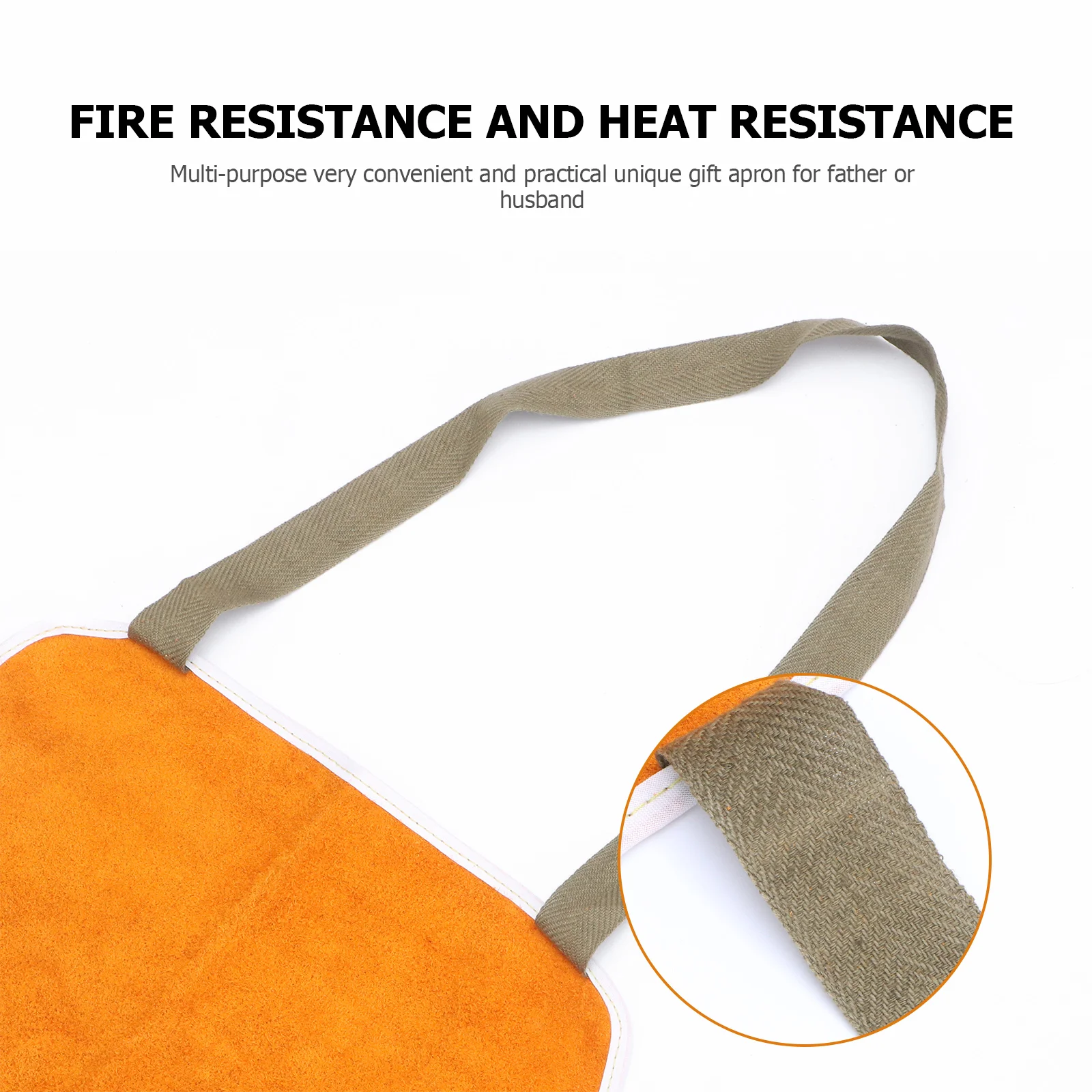 Bbq Aprons for Men Welding Clothes Mechanical Protective Clothing Coat Welder Orange Thicken Electric Woman