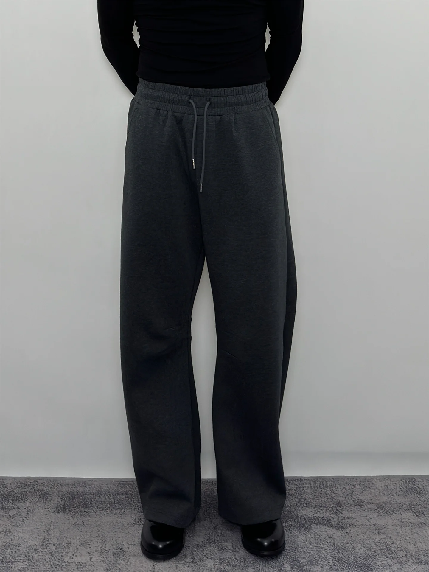 

Модные спортивные брюки-бананы свободного кроя, прямые, повседневные, длинные, А-силуэт, осенние, молодежные, из хлопка и полиэстера