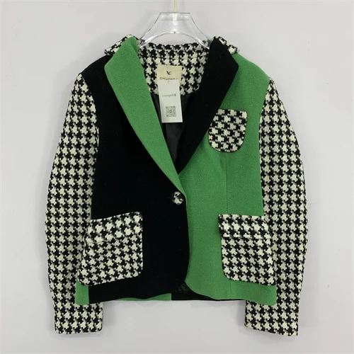 Suéter Cárdigan de Punto con Cuello en V Retro, Estilo Dulce a Rayas, Ajustado, Manga Larga, Abrigo de Suéter para Mujer, Mod...