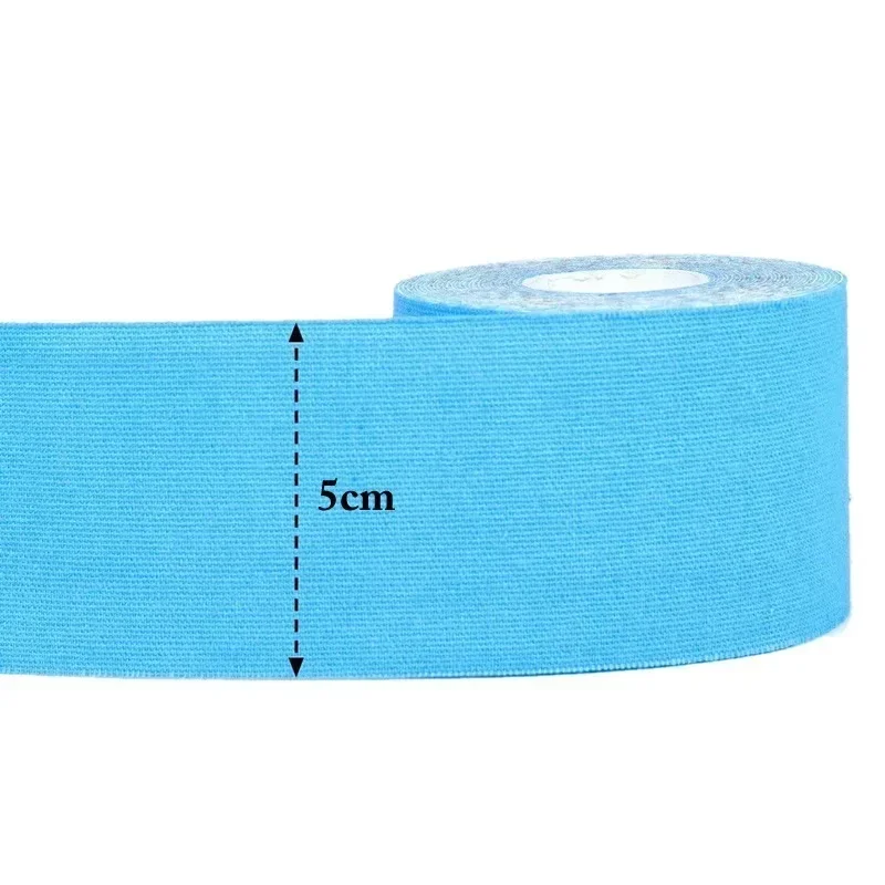 1Roll Precut/Uncut Kinesiology Tape Boob Tape Muscle Pain Relieve Fitness Breathable Waterproof Sports Therapeutic Adhesive Tape