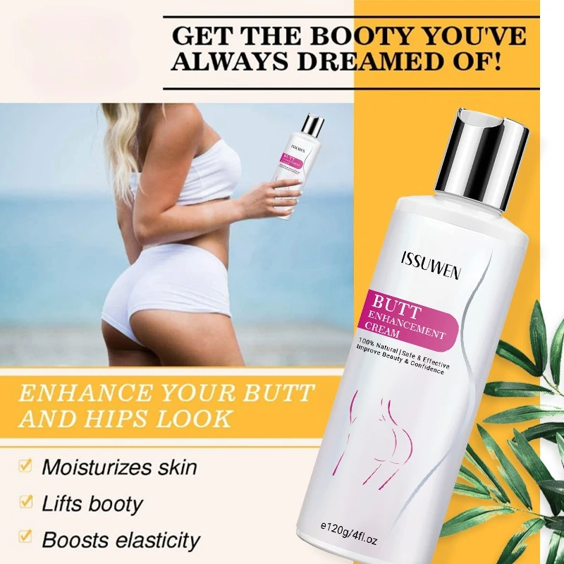 Plump Buttocks Enhancement Cream Sexy Lady Hip Lift Up Effective Firm Gentle Body Massage Beauty Big Ass Nourishing Body Care