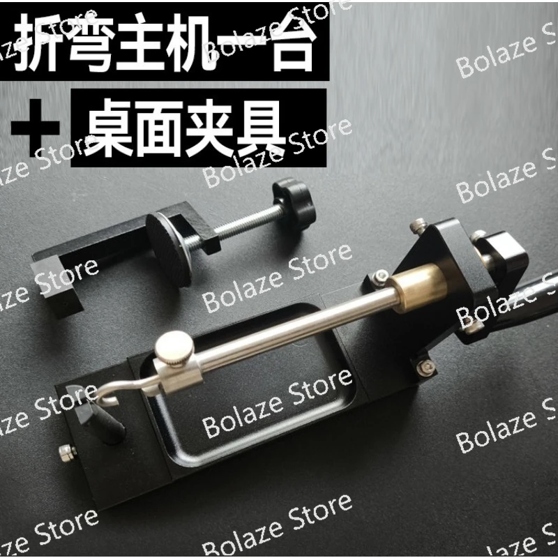 Fishing Tackle Fly Tying Station Wire Bender Loop Maker Line Winder Tensioner Damper Micro Spinner Spoon Lures for Lure Fishing