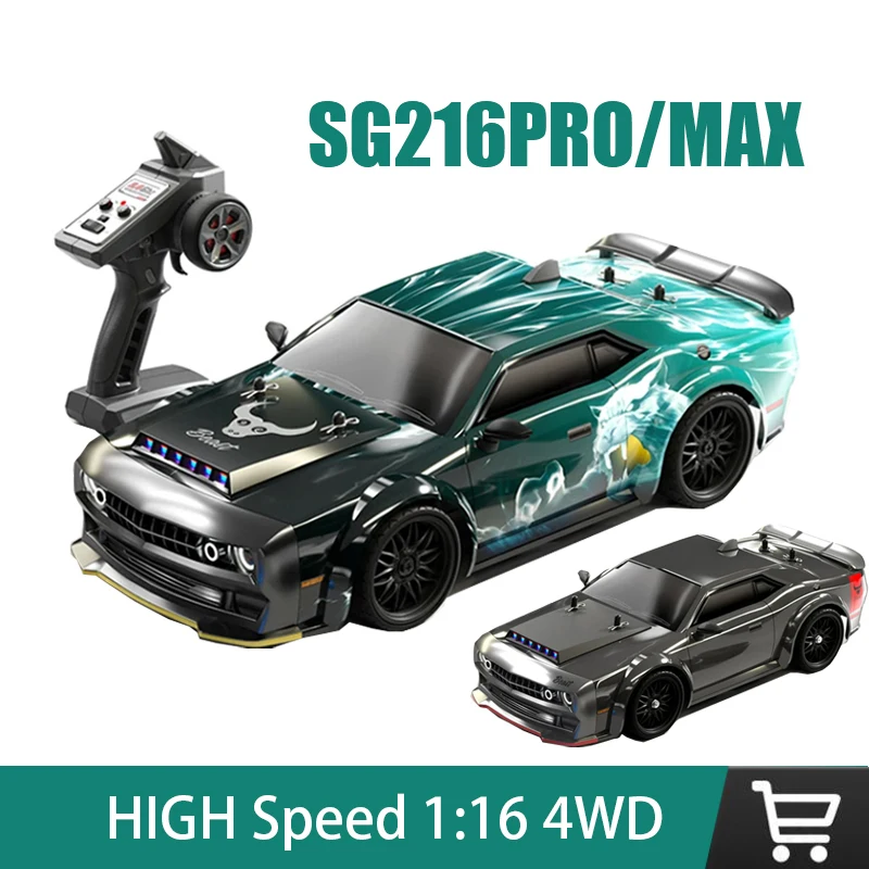 ZLL SG216MAX/SG216PRO 1:16 Brushless High-speed 4WD Remote Control Car With LED Light