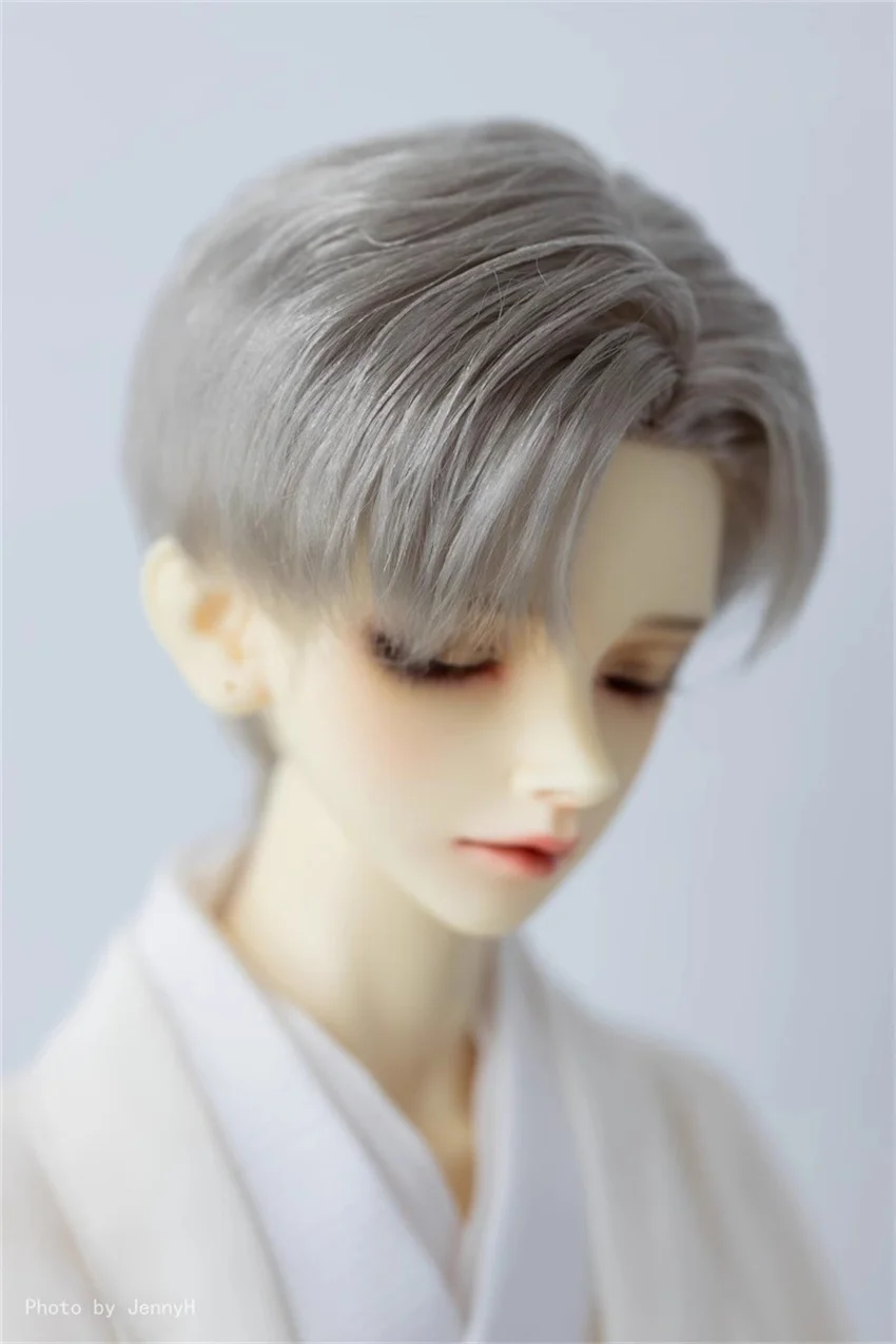 

Парик для кукол для мальчиков 1/3 1/4 Молочный шелк Красивый 4-цветный точечный инвентарь Красный Зеленый Стайлинг Короткие волосы BJD/SD Подарки Аксессуары для кукол XC