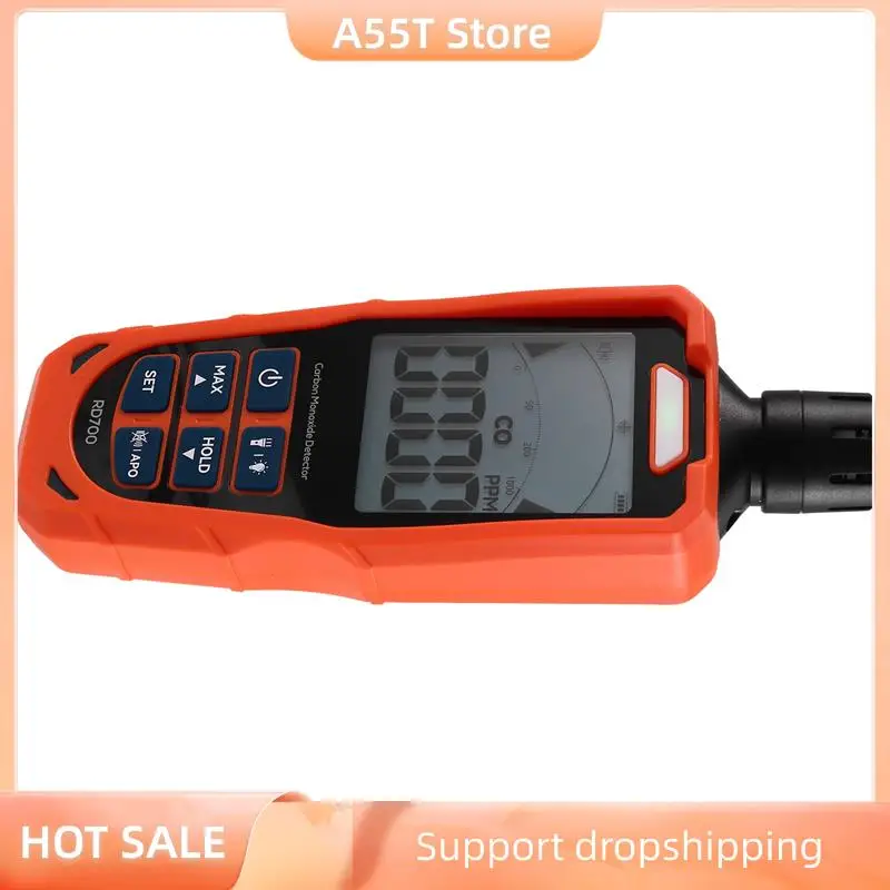

A55T Professional Gas Analyzer RD700 CO Meter Carbon Monoxide Detector High Precision Sensor Air Quality Tester