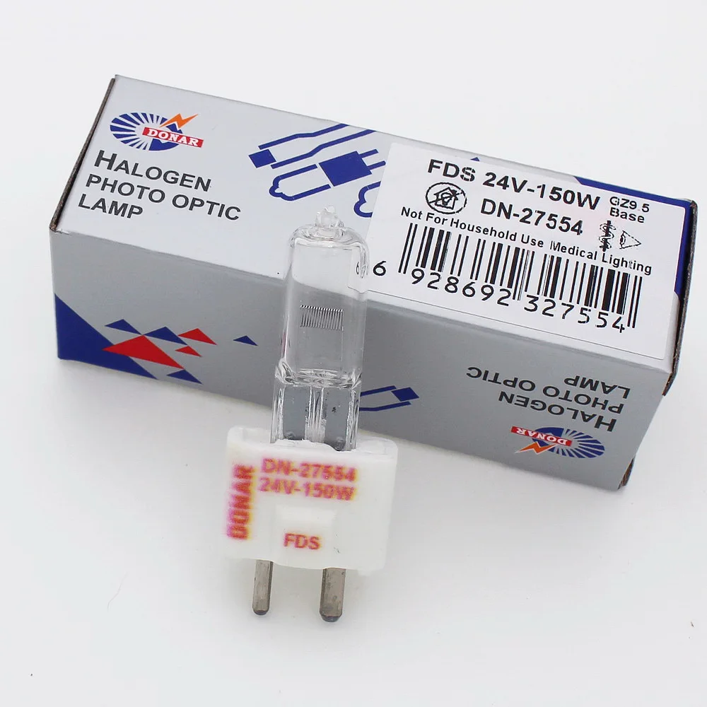 

FDS DZE Halogen Lamp Beads 24V150W Dental Chair Oral Instruments Dental Projector Bulb 64643/5974