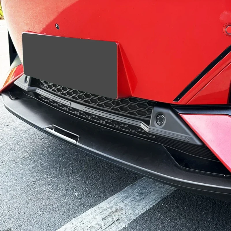 Car Modify Front Buckle Insect Proof Net Auto Front Bumper Center Intake Grille Cover Accessory For CHANGAN DEEPAL S07 2023-2026