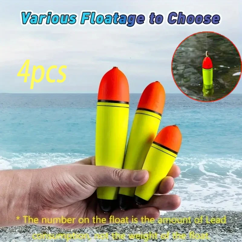 4 قطعة 10 جرام-120 جرام رغوة الصيد تعويم العائمة الطفو إيفا مطاطا بويا الصيد تعويم روك الصيد بوبر فلوتادور بيكي بوا معالجة #1