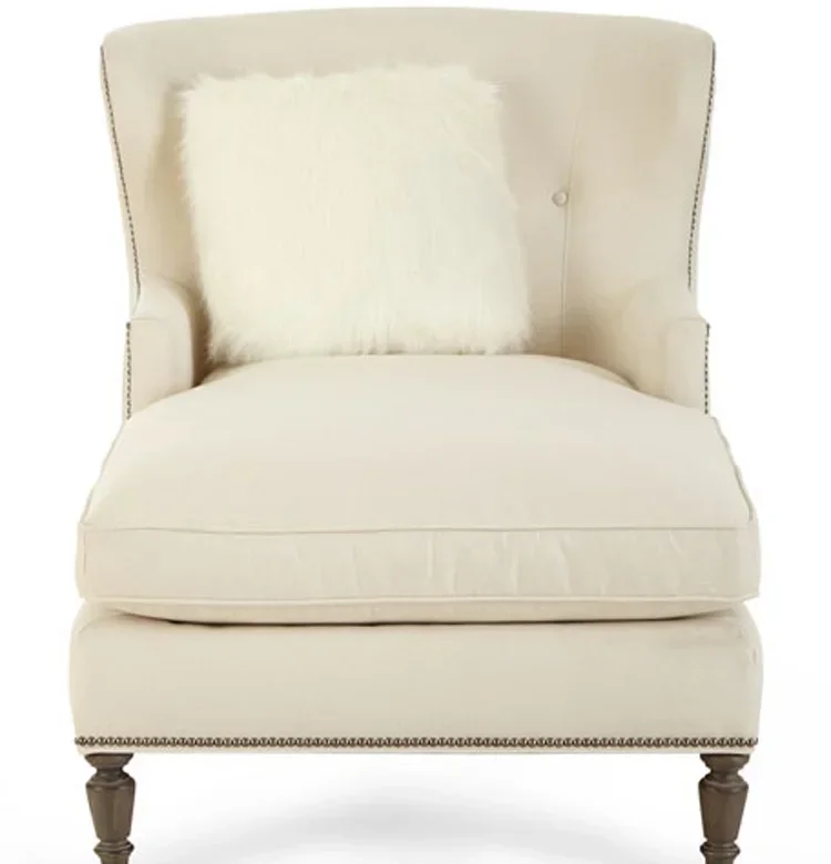 أريكة محظية من القماش الأمريكي، أريكة بسيطة لغرفة المعيشة، سرير الأميرة، غرفة النوم، كرسي الترفيه #5