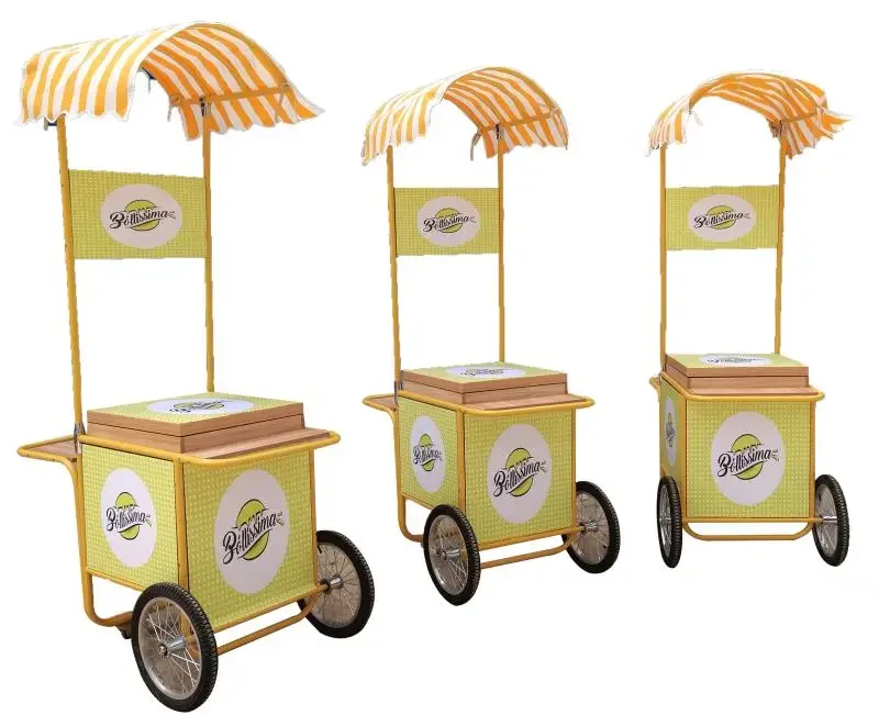 Ice Cream Push Carts ice cream trolley ice cream cart food cart