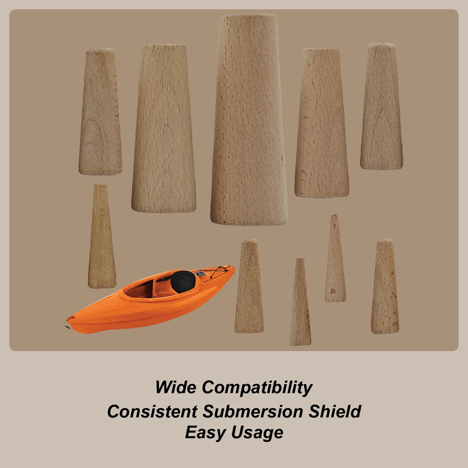 

Морская сливная пробка, 10 шт., деревянные конические сливные пробки для лодок, запасные части для быстрого дренажа для буря, зимнее озеро