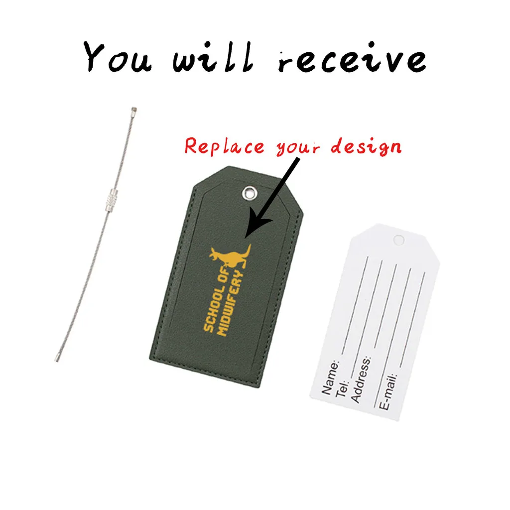 Gita Custom logo Travel Luggage Tags Waterproof Name Tags Business Gifts view 4