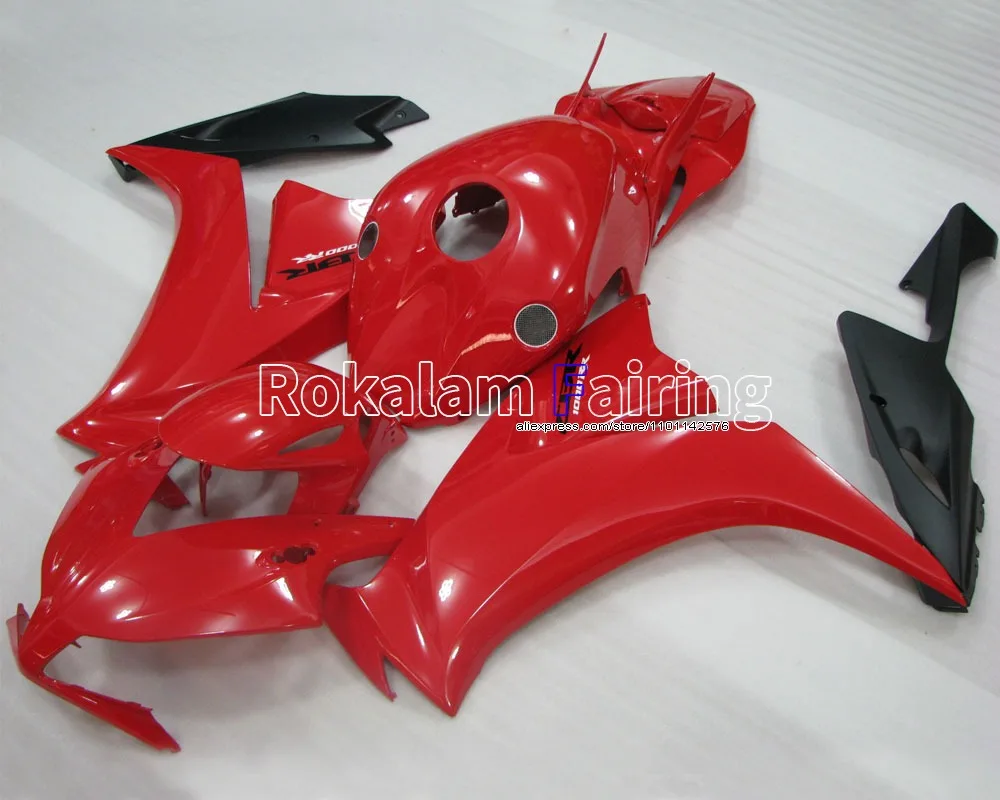 For Honda CBR1000RR 2012-2016 CBR 1000RR CBR1000 RR Red Black Bodywork Fairing of Motorcycle Parts (Injection molding)