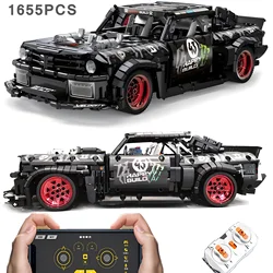 Technical Racing Sport Car Model Building Blocks technic adults 1:12DIY Supercar Brick Puzzle Toys Kid Adult Gift（1655+granule）