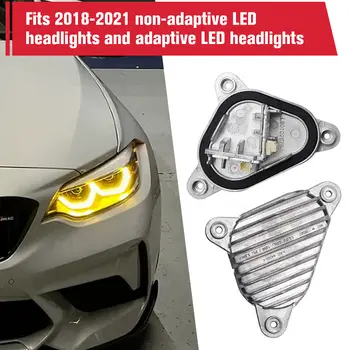 LED רכב קדמי ריצת אור יום ריצת אור ערפל אור יום נהיגה קדמית מנורה עבור 2018-2021 F87 F23 F22 230i M240i M2 10 best sales m240i - №5