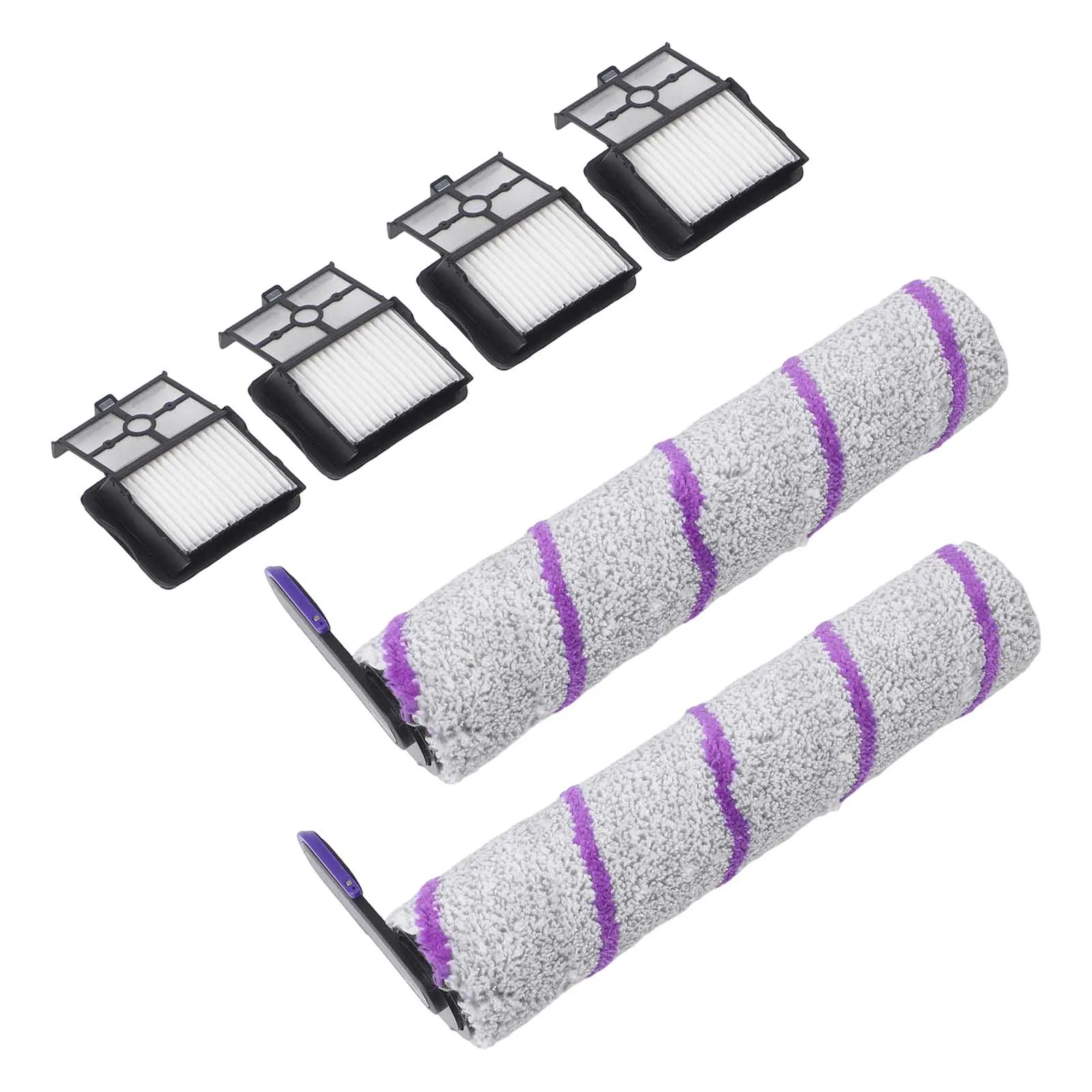 Replacement Roller Brush Bar and HEPA Filter for XClean 10 Wet and Dry Vacuum Cleaner Providing Thorough Cleaning